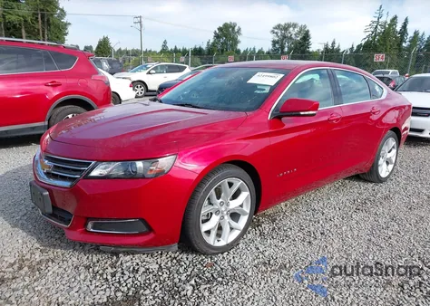 2015 Chevrolet Impala Lt z USA, uszkodzony, nr VIN 2G1125S35F9154701